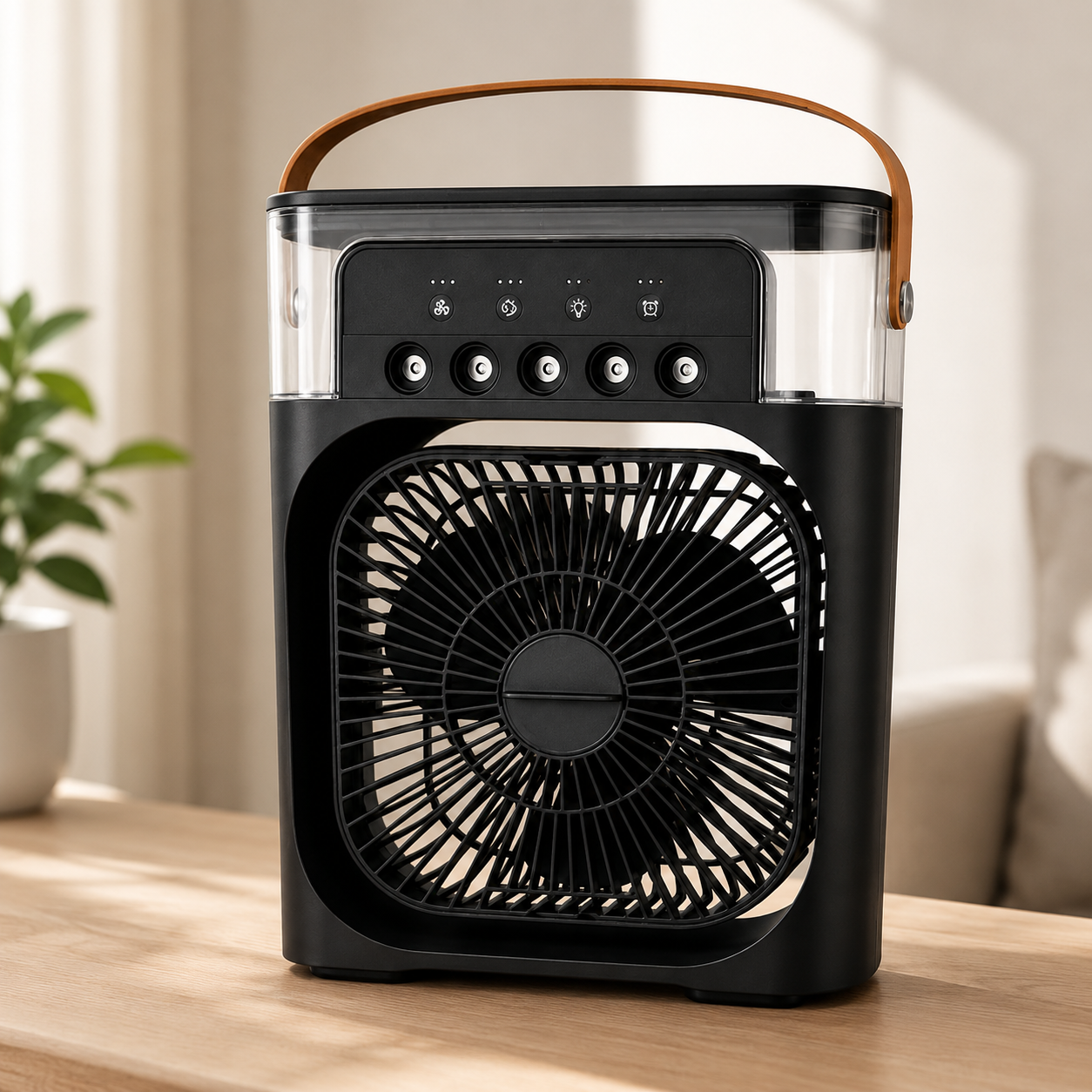 BreezeCool | Draagbare 3-in-1 Luchtkoeler Met Verneveling