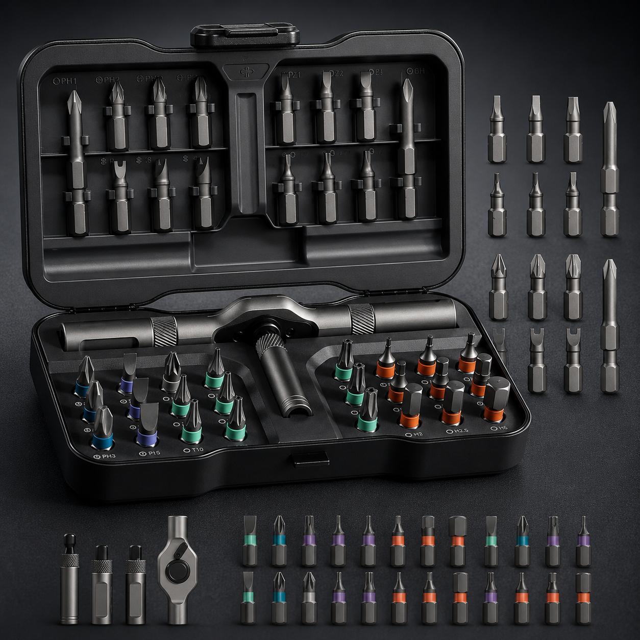 ToolMaster | 24-in-1 Schroevendraaierset Voor Sneller En Slimmer Klussen