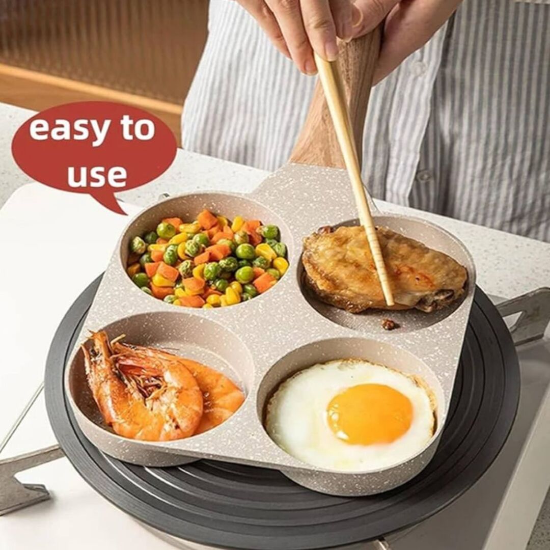 BreakfastPro | Antiaanbakpan voor Compleet Ontbijt in Een Beweging BreakfastPro | Antiaanbakpan voor Compleet Ontbijt in Een Beweging