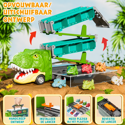 DinoTrack | Dinosaurus Transporttruck Voor Kinderen