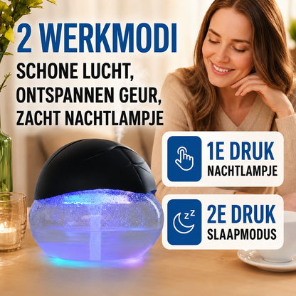 Clean Pod | Watergebaseerde Luchtverfrisser met 7-Kleuren LED