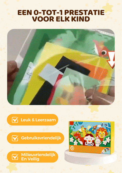 FunCraft | Doe-het-zelf 3D Foamstickers voor Fantasierijk Knutselen