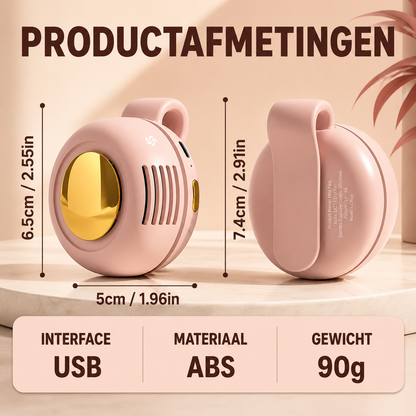 AeroBreeze | Draagbare Mini Ventilator