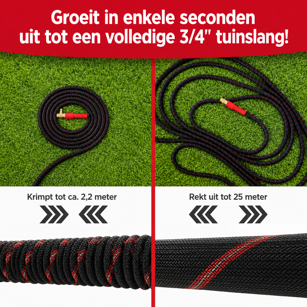 Ballistic Tuinslang | Moeiteloos Water Geven Zonder Gedoe