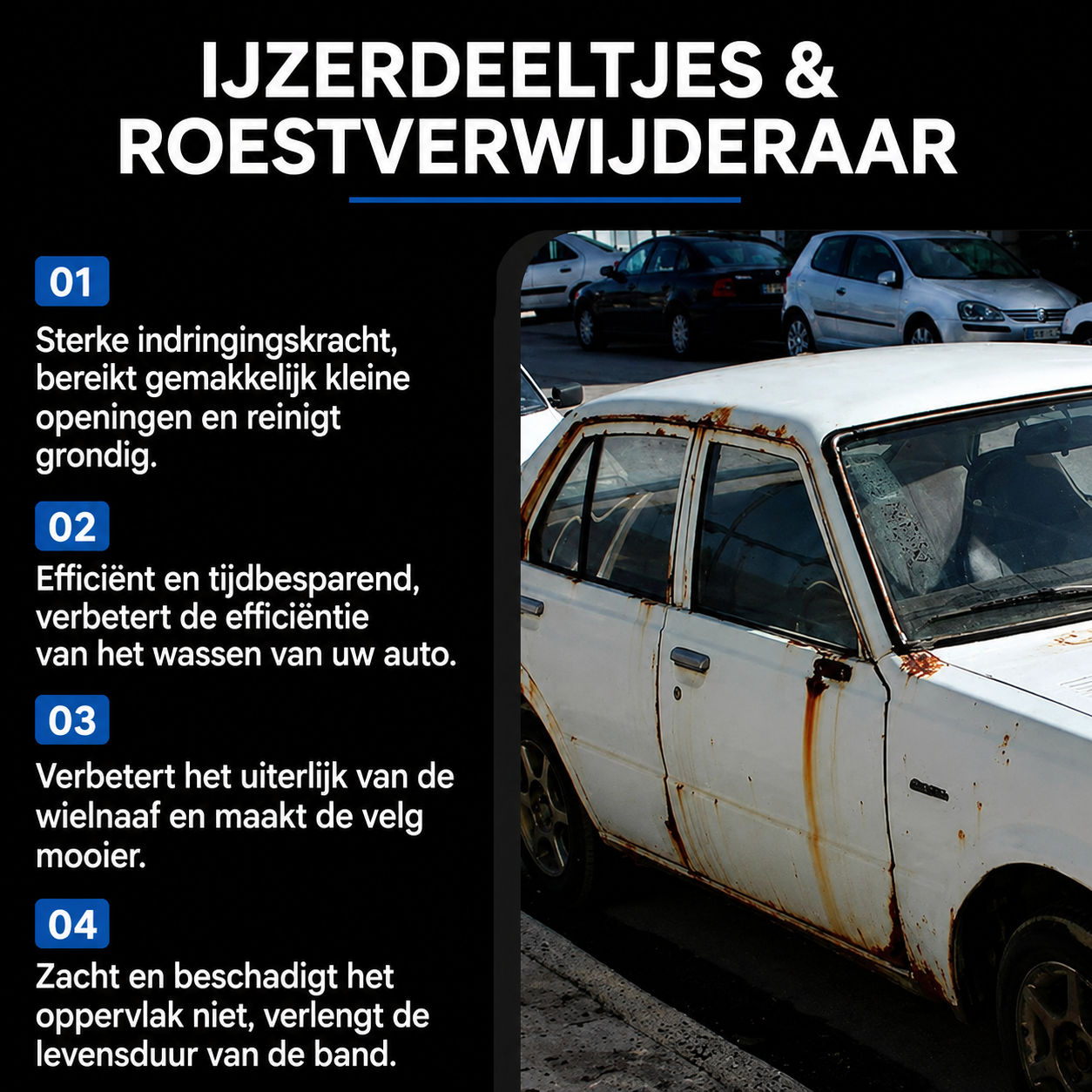 RustClean | Laat Je Auto Weer Stralen Zonder Uren Te Schrobben
