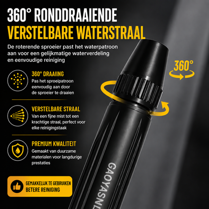 JetSpray | Krachtige waterkracht voor elke schoonmaakklus
