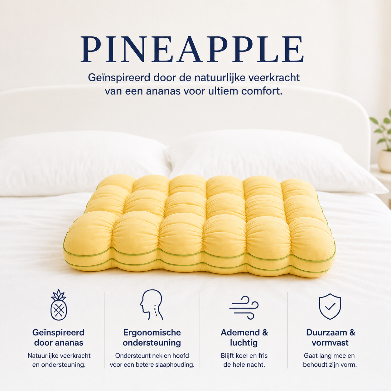 SoftCloud | Het Verstelbare Kussen voor Comfortabele Nachten