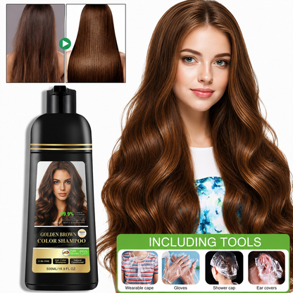 ColorGlow Shampoo | Natuurlijk Gekleurd Haar Zonder Grijze Uitgroei