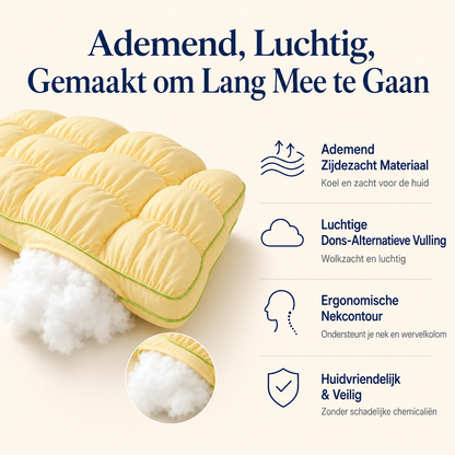 SoftCloud | Het Verstelbare Kussen voor Comfortabele Nachten