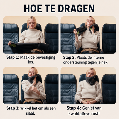 NeckNest | Comfortabel Slapen Onderweg