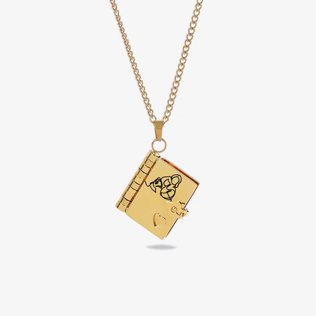 ForeverBond | Symbolische Ketting met Gegraveerde Boodschap