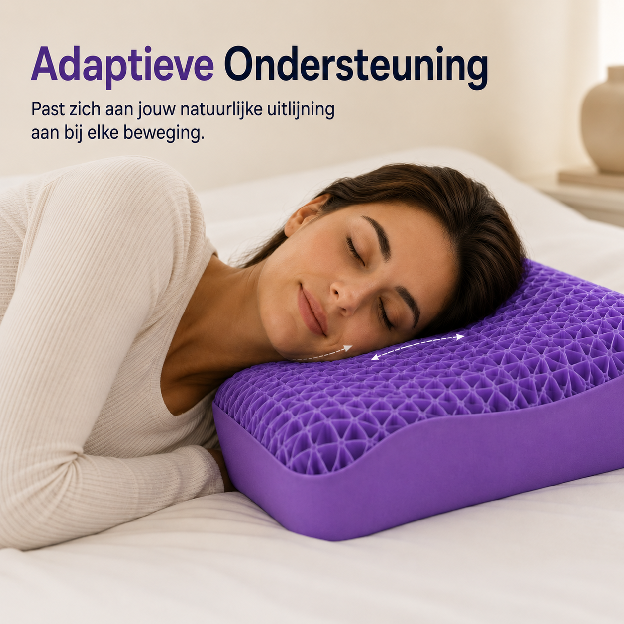 FlexPillow | Persoonlijk Comfort Voor Elke Slaaphouding