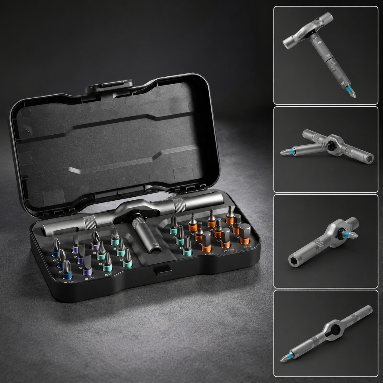 ToolMaster | 24-in-1 Schroevendraaierset Voor Sneller En Slimmer Klussen
