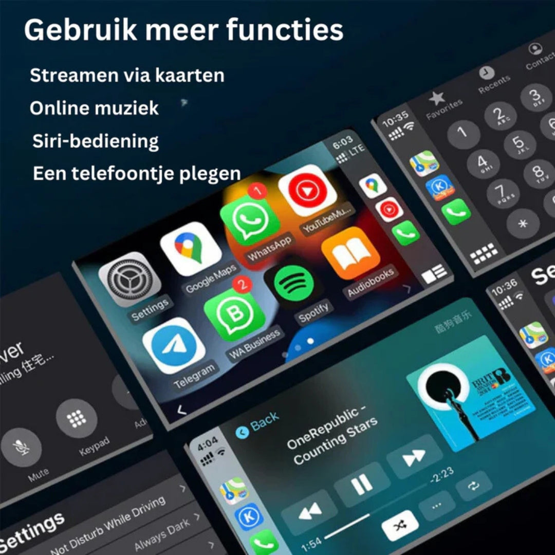 Vakantie zonder stress: de 3 beste Apple CarPlay dongles voor onderweg Vakantie zonder stress: de 3 beste Apple CarPlay dongles voor onderweg