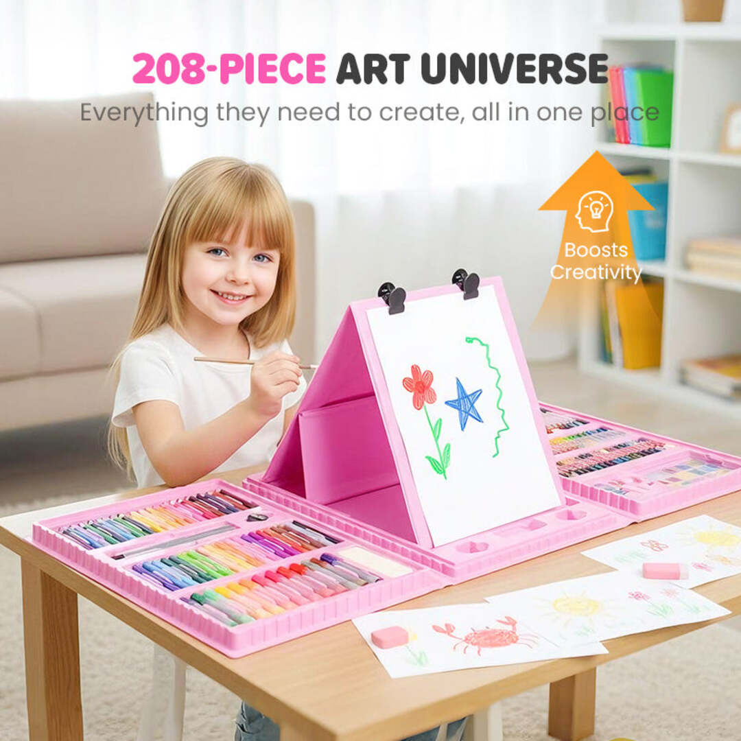 CreativeBox | 6-in-1 Creatieve Knutselset voor Kinderen