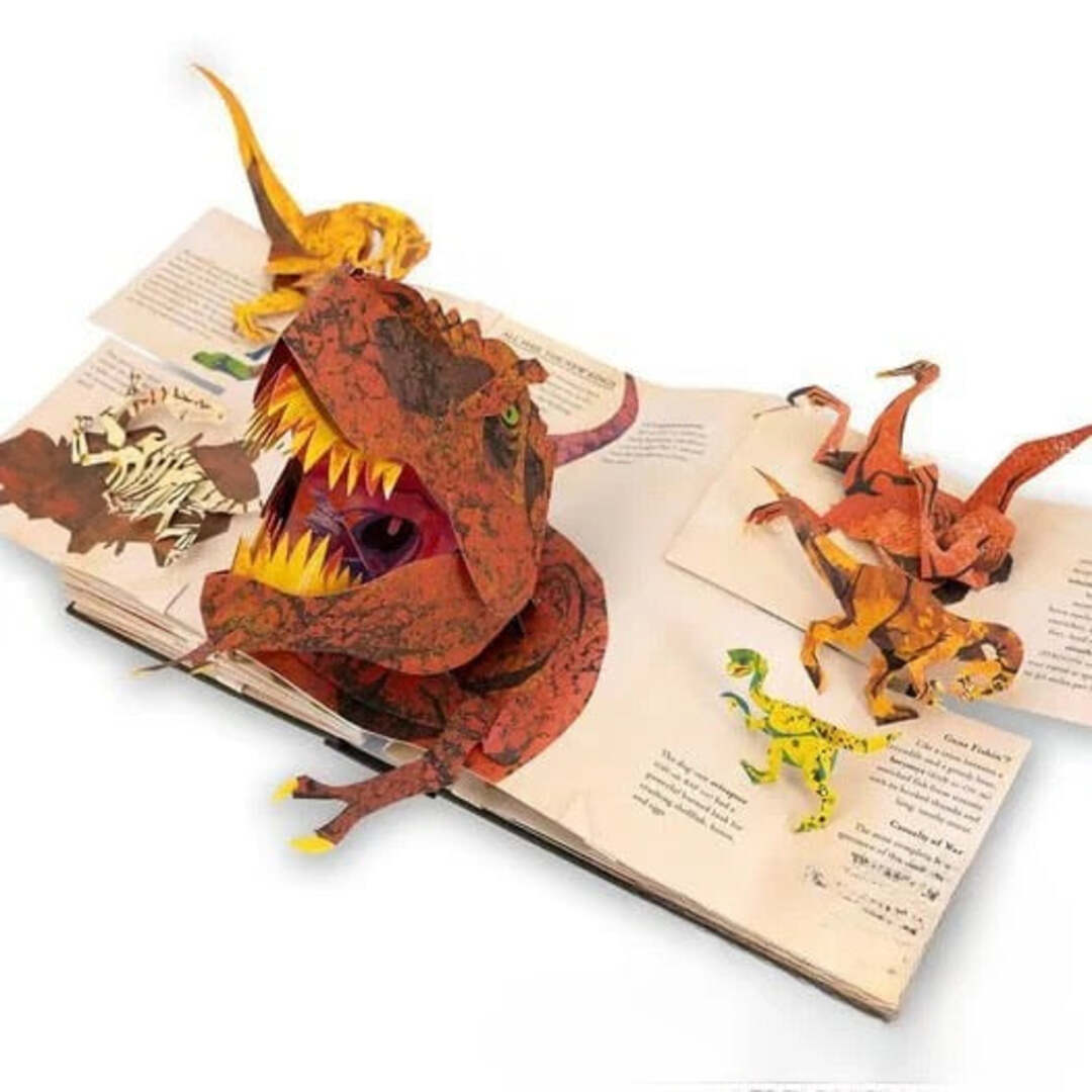 FossilBook | Interactief Dinosaurusboek met Pop-Up Effect