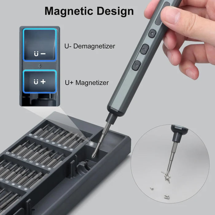 ScrewMaster | Elektrische en Magnetische Mini Precisie Toolset