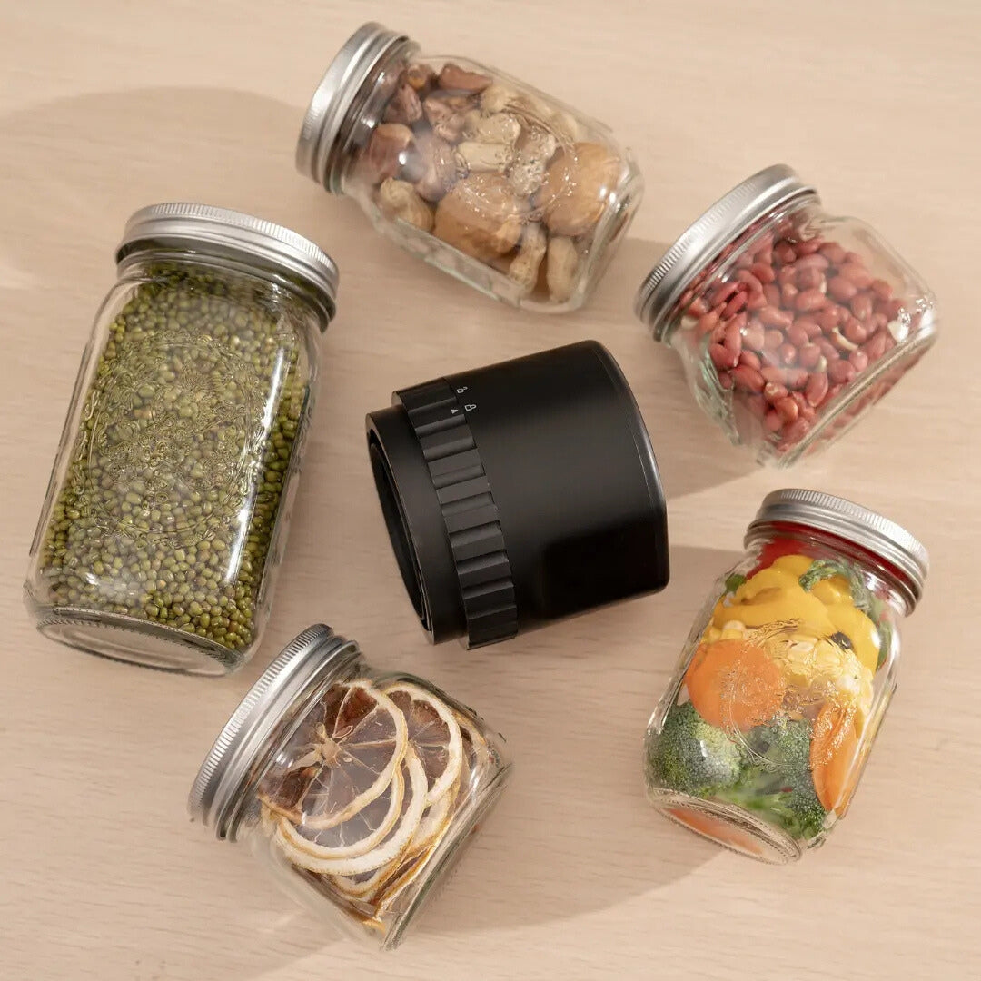 FreshSeal | Elektrische Vacuum Sealer Kit voor Mason Jars