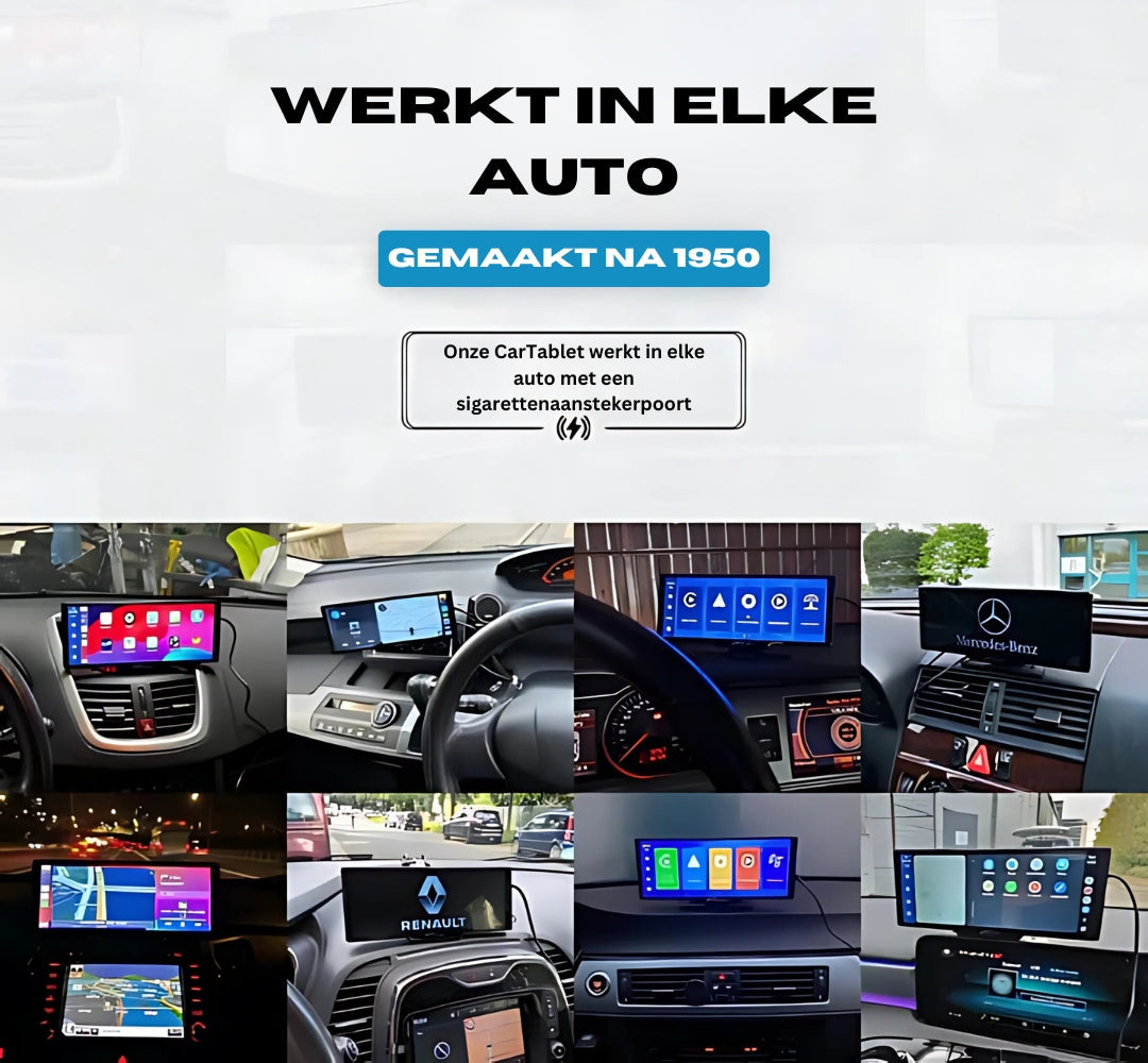 DriveSmart Pro | Apple CarPlay & Android Auto | Geschikt voor elke Auto