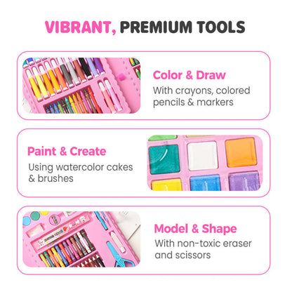 CreativeBox | 6-in-1 Creatieve Knutselset voor Kinderen