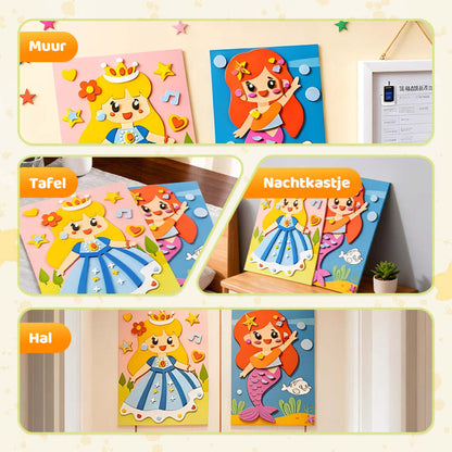 FunCraft | Doe-het-zelf 3D Foamstickers voor Fantasierijk Knutselen