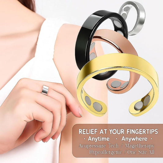 MagnaBalance | Verstelbare Gezondheidsring voor Stressvermindering & Slaap