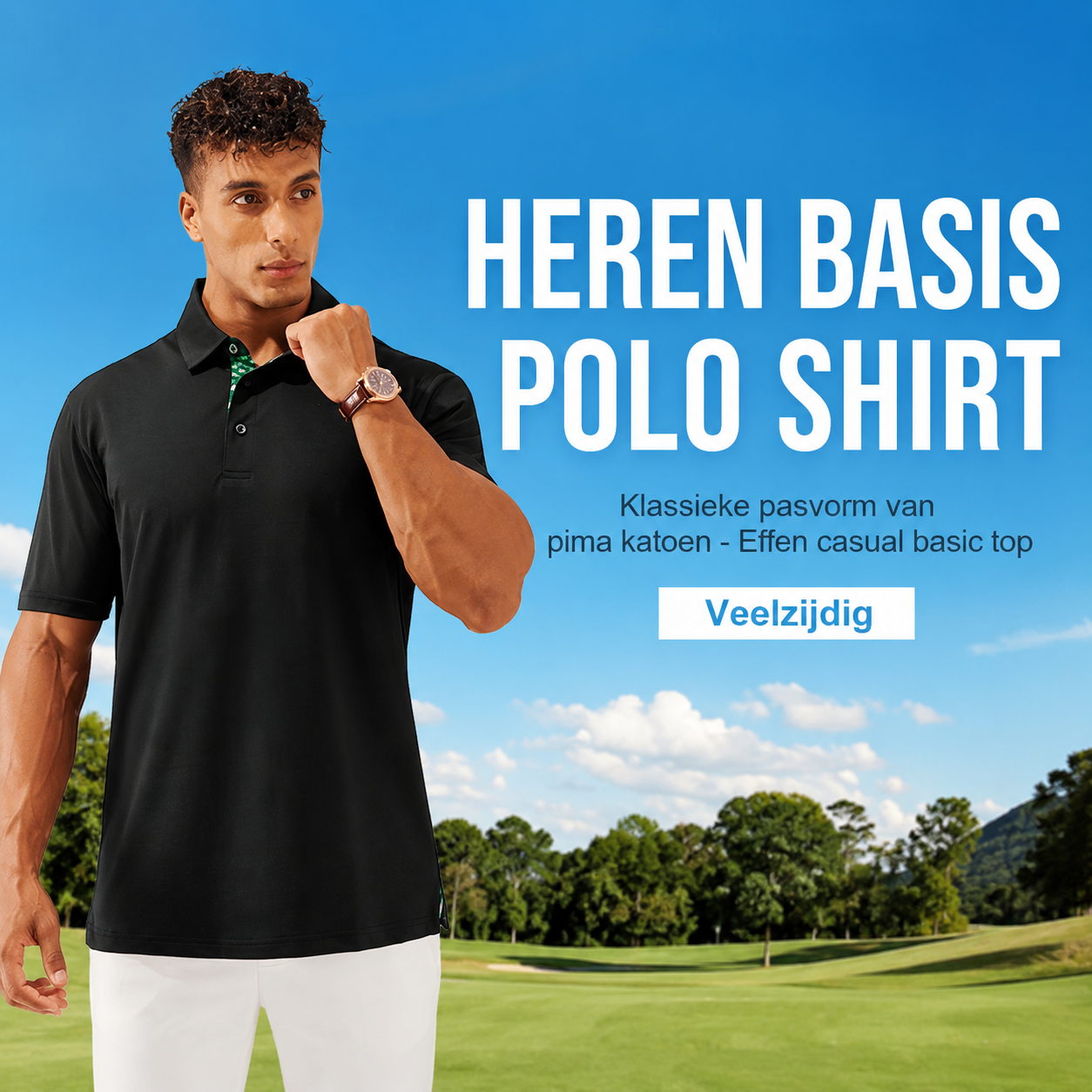 FlexPolo | 3-Pack Stijlvolle Herenpolo's