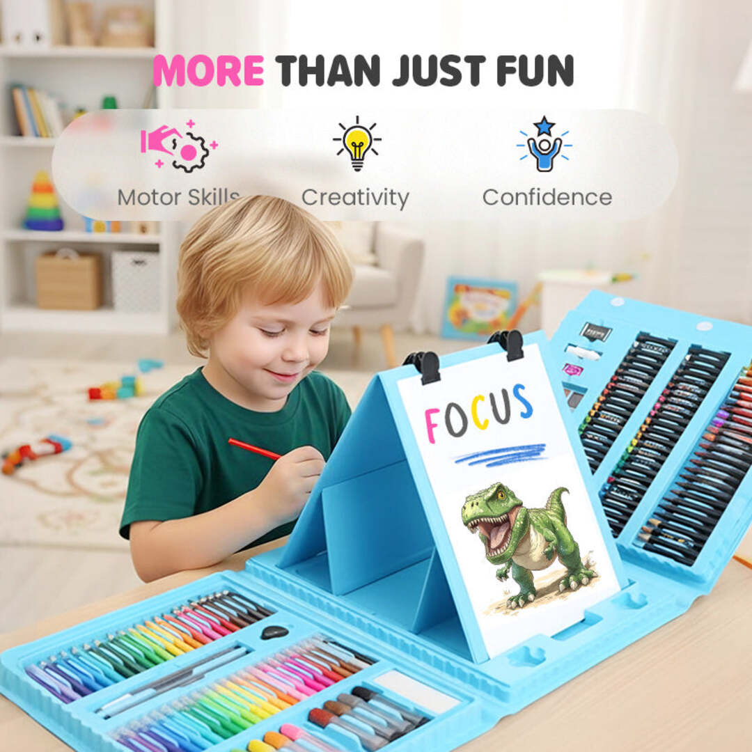 CreativeBox | 6-in-1 Creatieve Knutselset voor Kinderen
