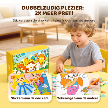 FunCraft | Doe-het-zelf 3D Foamstickers voor Fantasierijk Knutselen