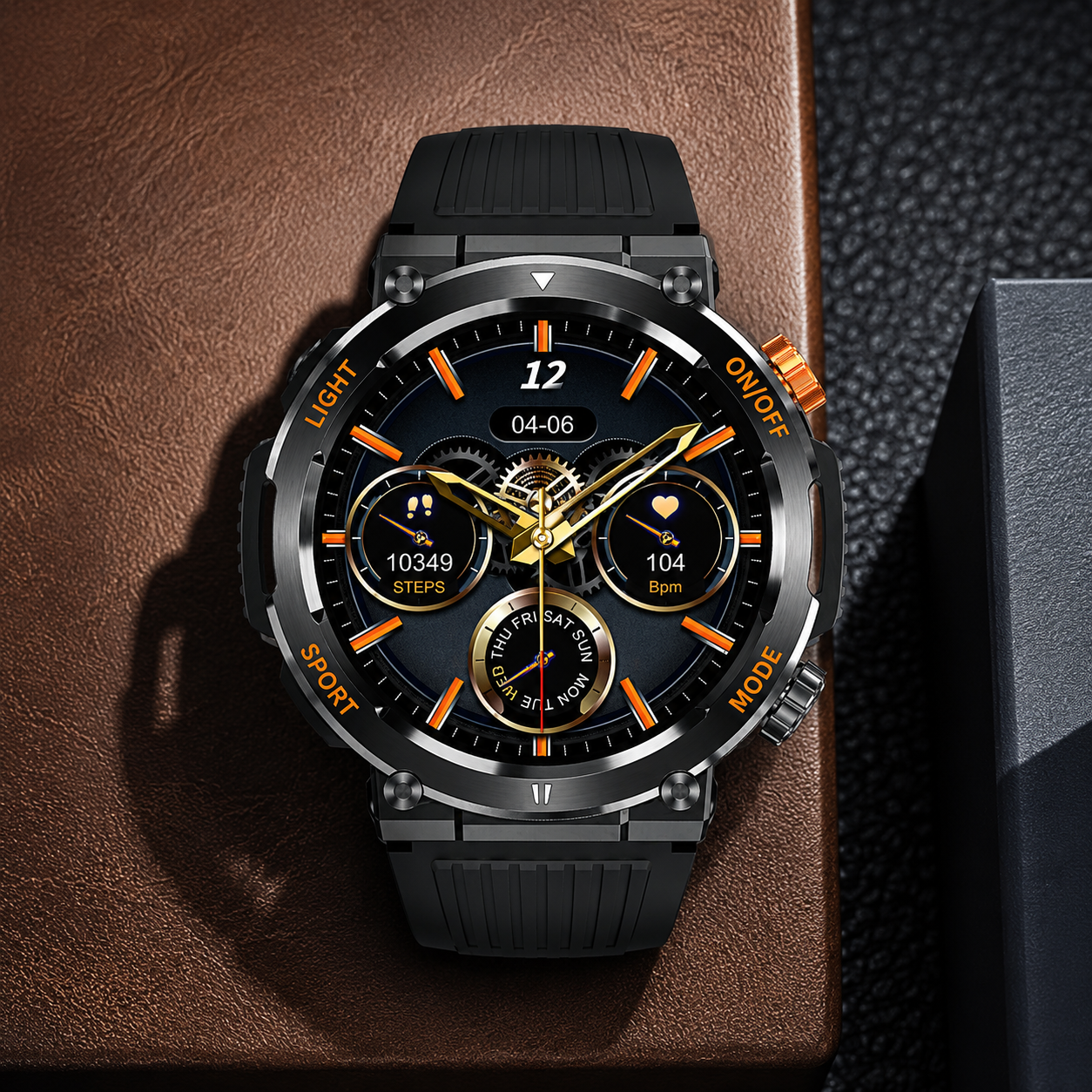 MotionTrack Smartwatch | Houd Grip Op Je Prestaties En Je Dag