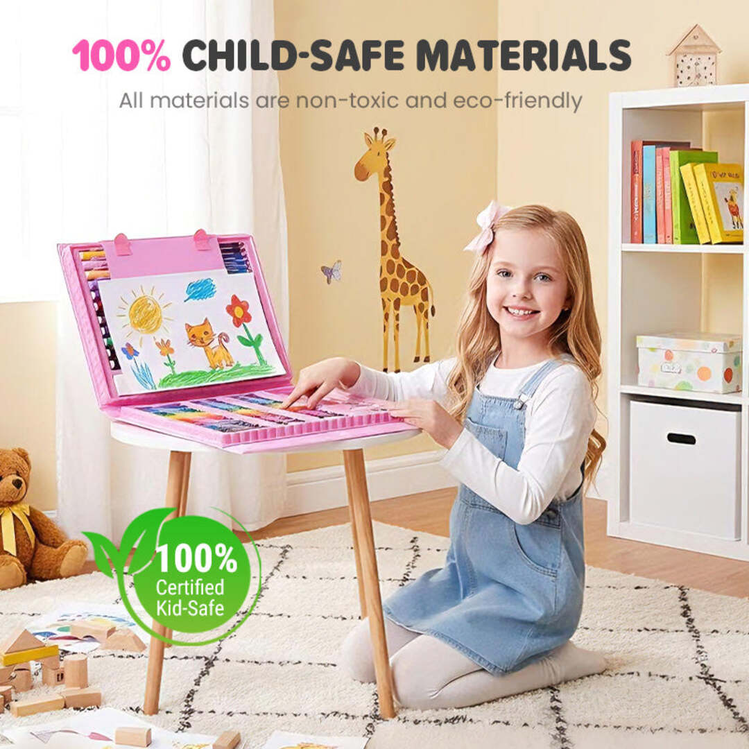 CreativeBox | 6-in-1 Creatieve Knutselset voor Kinderen