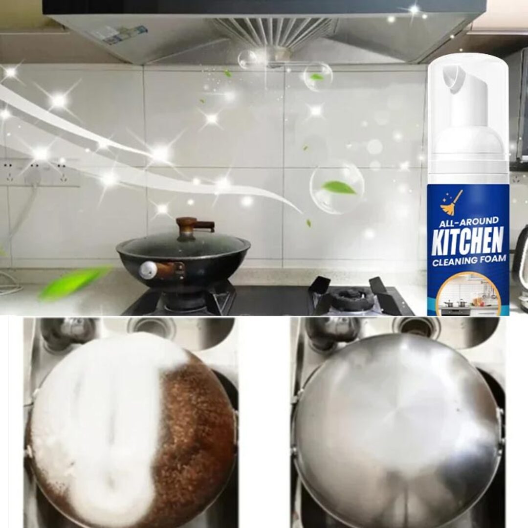 FoamFresh | Schuimende Vetoplosser voor Keuken & Meer