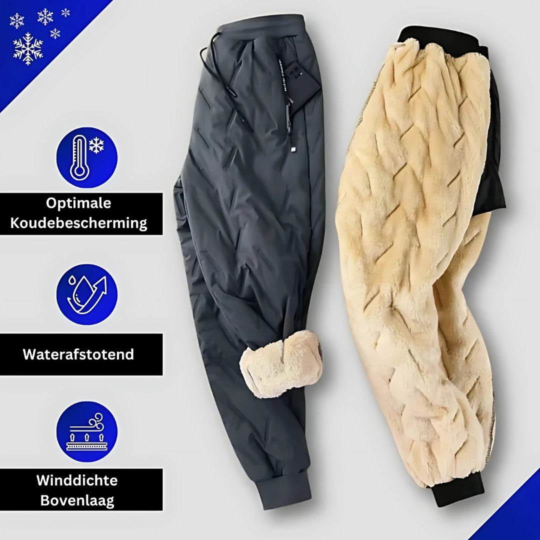 ThermaWear – Unisex Winter Waterdichte Fleece-Broek