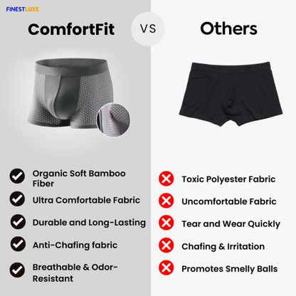 ComfortFit | Duurzame Boxershorts van Bamboevezel voor Optimaal Comfort