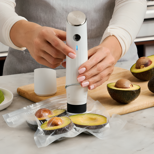 Vacuum Sealer | Houd Voedsel Langer Vers | Inclusief Herbruikbare Vacuümzakken