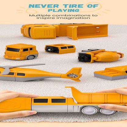 MagnoRider | Magnetische Bouw- & Transformeerauto voor Creatief Spel