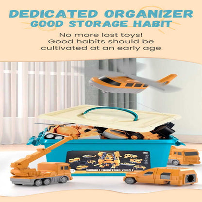 MagnoRider | Magnetische Bouw- & Transformeerauto voor Creatief Spel