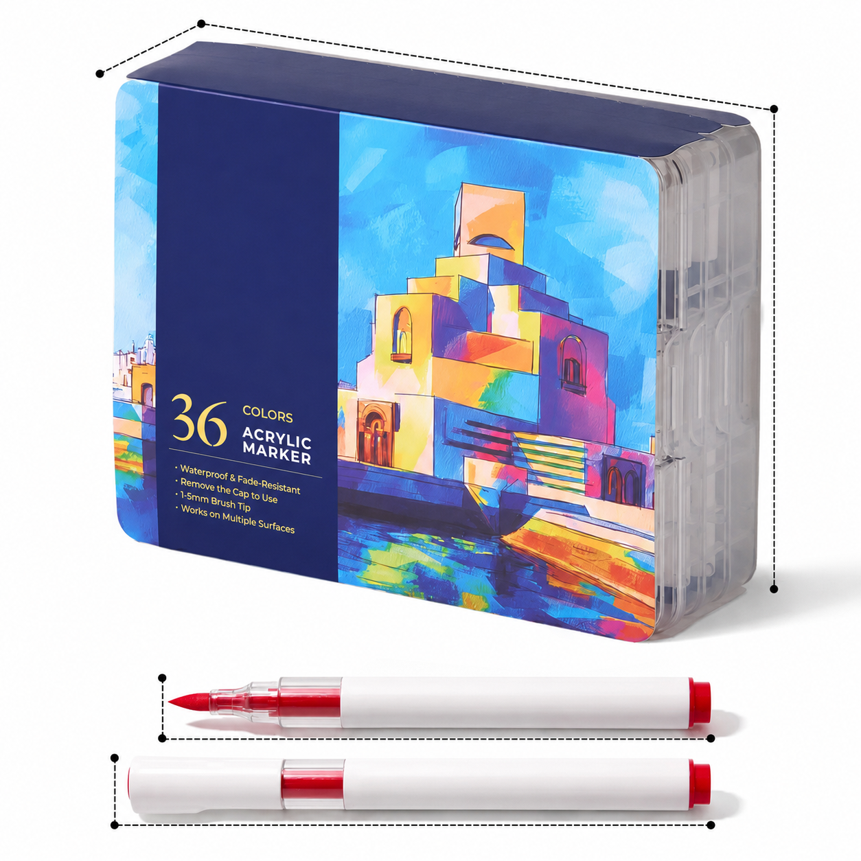 Artevio | Acrylic Paint Markers Set