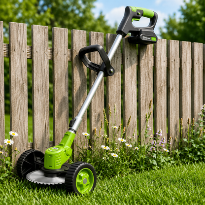 TrimFlex | Draadloze Grastrimmer met Verstelbare Steel