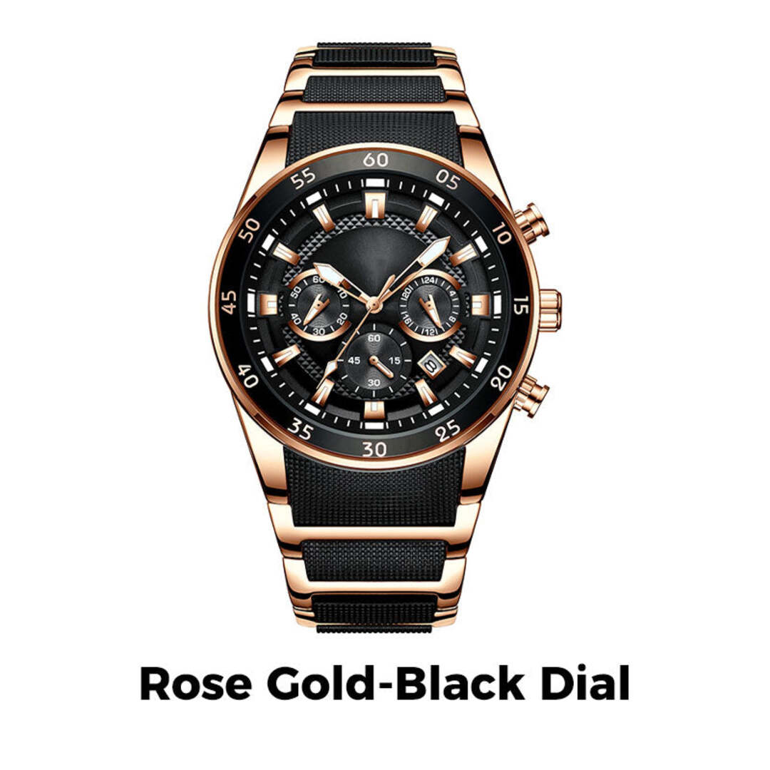AstraTime | Waterdicht Multifunctioneel Herenhorloge met Quartz-precisie