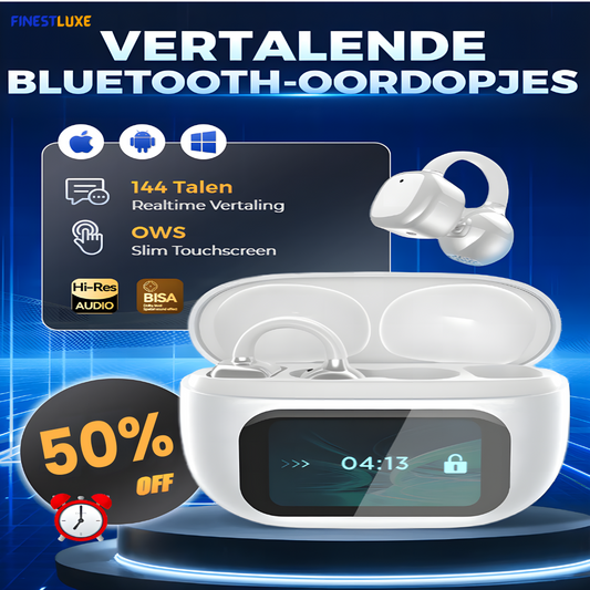 LynGo | Slimme Oordopjes met Realtime Vertaling & Touchscreen