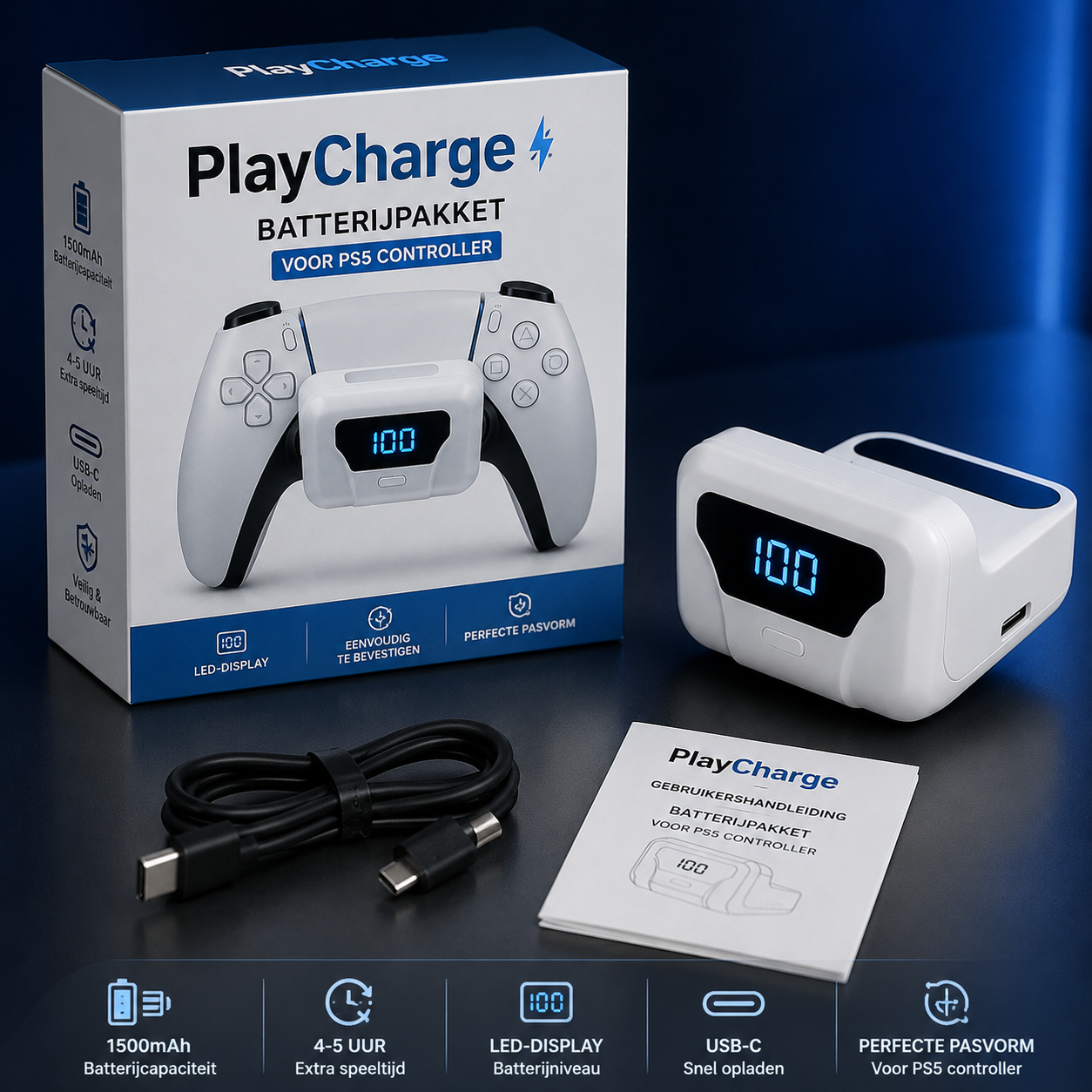 PlayCharge | Altijd Klaar Voor Extra Speeltijd