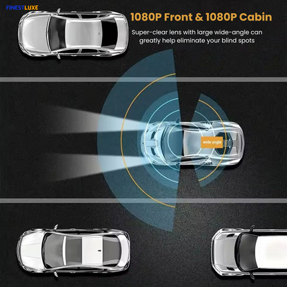 DriveGuard | 1080P Dashcam met Nachtzicht, Audio & Bewegingsdetectie