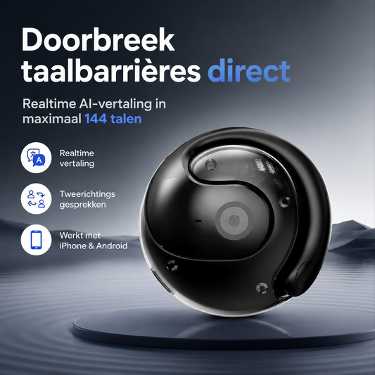 SmartBuds | AI Draadloze Oordopjes met Realtime Vertaling