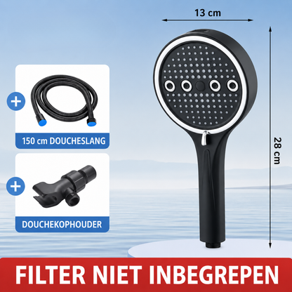 ShowerFlex | Handdouche Met 6 Straalstanden En Krachtige Waterdruk