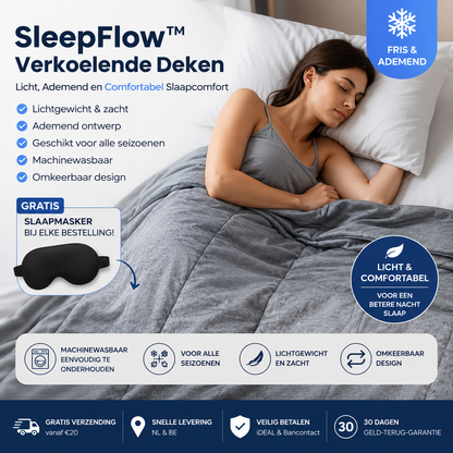 SleepFlow | Altijd de Juiste Slaaptemperatuur