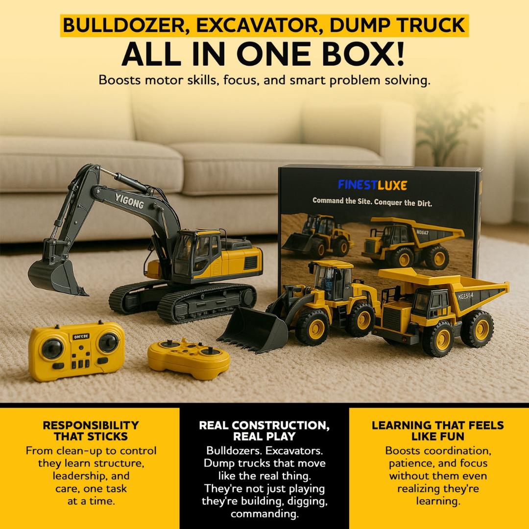 DirtForce | Realistische RC Trucks voor Jonge Bouwers