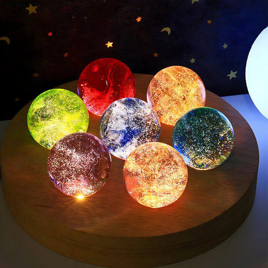 CrystalBall | Elegante Glazen Bollen met Lichtgevende Magie