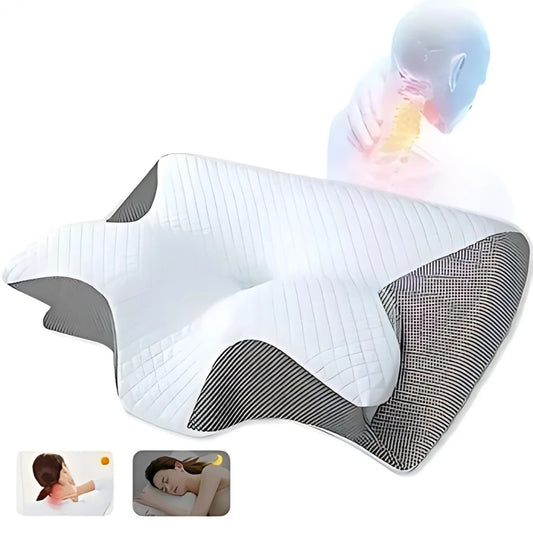 RelaxFoam Pillow | Verlicht Spanning en Verbeter je Nachtrust