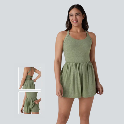 LunaRomper | 2-in-1 Romper met Zijzakken – Easy Peezy Editie